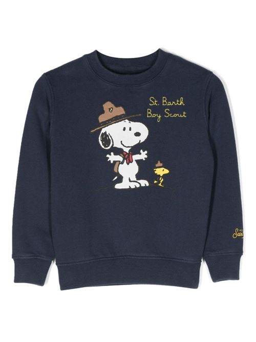 Felpa bambino Snoopy Boy Scout MC2 SAINT BARTH Kids | HUTTON N 09604E61EMB